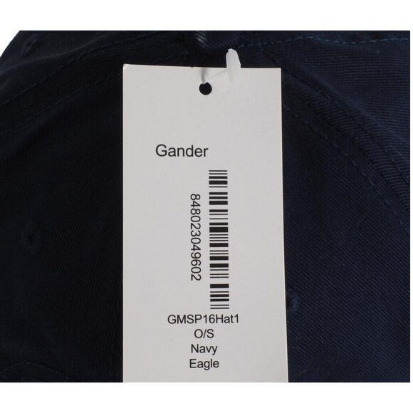 Gander Mtn Navy Eagle Americana Baseball Cap One Size Adjustable - Picture 6 of 8